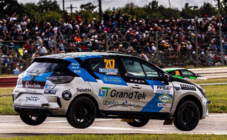 Grand-Tek sponsored a French team at the 2025 Loheac Rally (August 29-31)