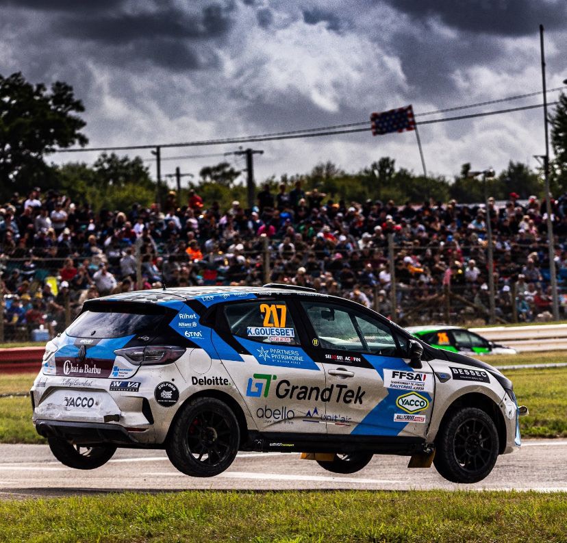 Grand-Tek sponsored a French team at the 2025 Loheac Rally (August 29-31) - Grand-Tek